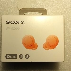 Sony earbuds Wf-c500 coral